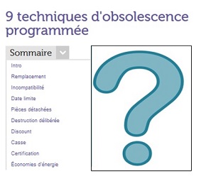Obsolescence programmée : une preuve par neuf ? 